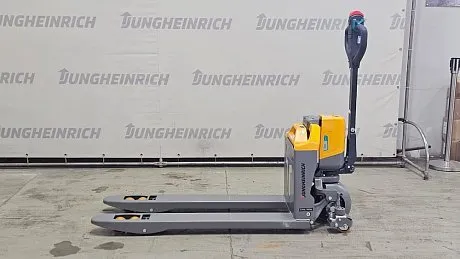 Тележка электрическая самоходная Jungheinrich PTE 15Q, Li-Ion с батареей 24V, 50Ah, 1500 кг, 1150 x 540 мм, с колесами баланса картинка