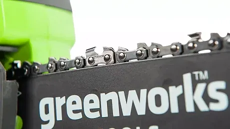 Цепная пила Greenworks G24CS25 25 см, 24 V картинка