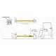 Ограждение для стеллажей eFlex Single RackEnd Barrier превью