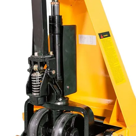 Гидравлическая тележка (рохля) с ножничным подъемом JHLIFT HLD1000, 1000 кг, 1150х540 мм, с полиуретановыми колесами картинка