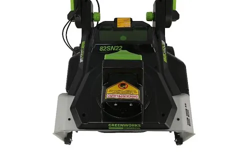 Снегоуборщик аккумуляторный бесщеточный Greenworks 60V, 30 см без АКБ и ЗУ картинка