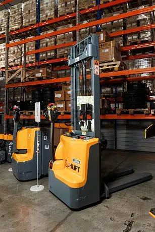 Штабелер электрический самоходный JHLIFT JHL12, 2500 мм, AGM картинка