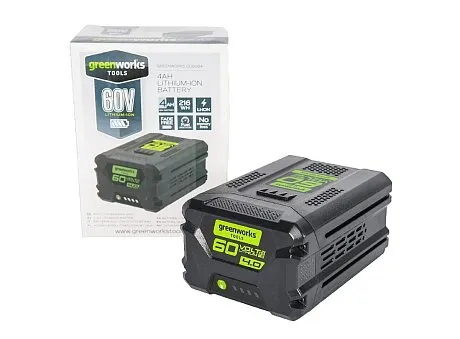 Аккумулятор Greenworks G60B4, 60 В, 4 Ач картинка