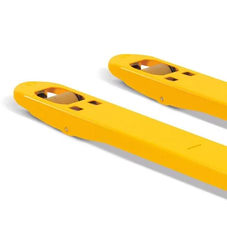 Длинновильная гидравлическая тележка (рохля) Jungheinrich AM 22 C-BV, 1700 кг, 1600х520 мм, с резиновыми колесами картинка