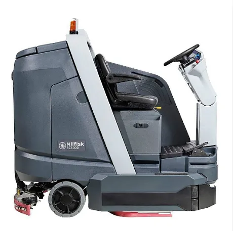 Поломоечная машина аккумуляторная с сиденьем для оператора Nilfisk SC 6000 картинка