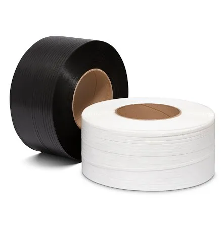 Лента полипропиленовая 9мм х 0,5мм х 4000м белая картинка
