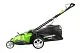 Аккумуляторная газонокосилка G-MAX 40V Twin Force 49 см G40LM49DB превью