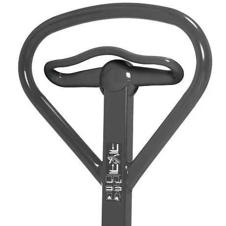 Низкопрофильная гидравлическая тележка (рохля) Jungheinrich AM 15L C-BN, 1500 кг, 950х520 мм, с резиновыми колесами картинка