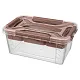 Ящик для хранения Grand box 290Х190Х124 4,2 л. с крышкой, замком и вставкой-органайзером превью