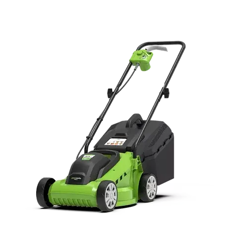 Газонокосилка Greenworks GLM1232 проводная, 33 см картинка