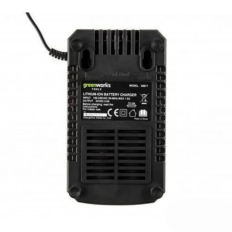 Зарядное устройство Greenworks G24UC 24 V картинка