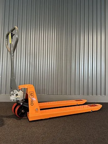 Гидравлическая тележка M PRO TR 25, 1150х550 мм, с полиуретановыми колесами картинка