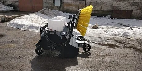 Коммунальная щетка SW 1800 BS с бункером гидравлическая картинка