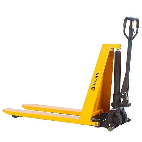 Гидравлическая тележка (рохля) с ножничным подъемом JHLIFT HLS1000N, 1000 кг, 1150х540 мм, с полиуретановыми колесами картинка