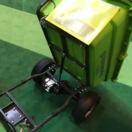 Садовая тележка самоходная 106 л G-MAX 40V G40GC картинка