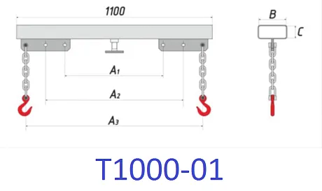 Траверса г/п1000кг 01 картинка