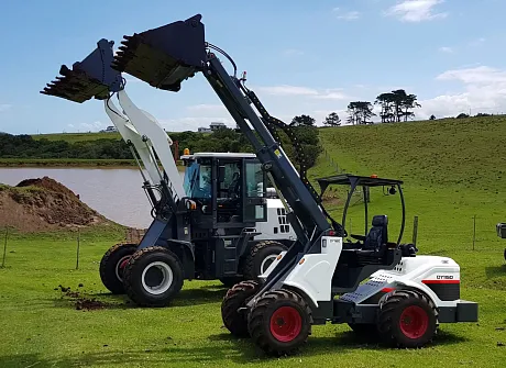 Шарнирно-сочлененный мини-погрузчик Taian DY1150 Premium  картинка