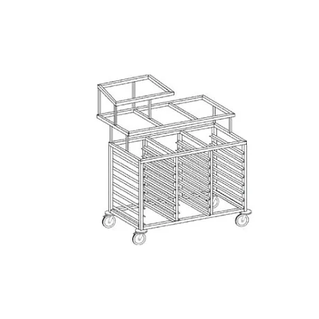 Мобильный мармит открытый SPA/O-3 AL/AR Hupfer картинка
