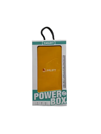 Внешний аккумулятор желтый JHLIFT картинка