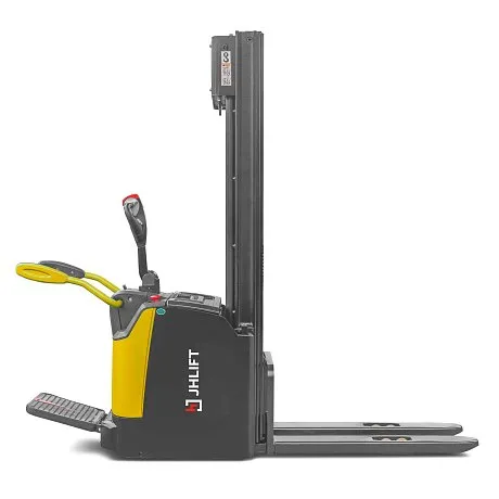Штабелер электрический самоходный JHLIFT CDD 14S premium с платформой оператора, АКБ Li-Ion / свинцово-кислотная картинка