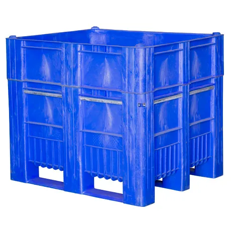 Контейнер BoxPallet Tara 1200x1000x1035 мм сплошной на полозьях картинка