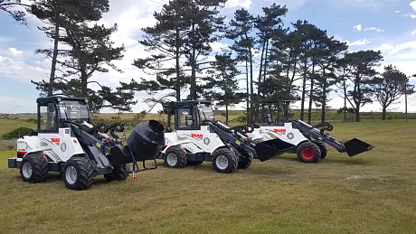 Шарнирно-сочлененный мини-погрузчик Taian DY1150 Premium  картинка