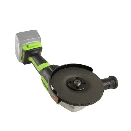 Угловая шлифовальная машина аккумуляторная Greenworks GD24AG, 24V, c АКБ 2 Ач и ЗУ картинка