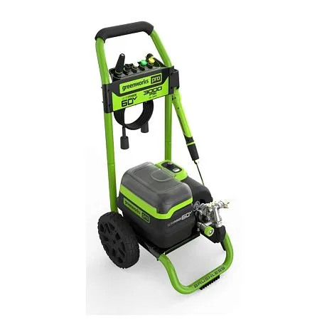 Мойка высокого давления аккумуляторная Greenworks GDPW60DP, 60V, 250 bar, с портом на 2 АКБ картинка