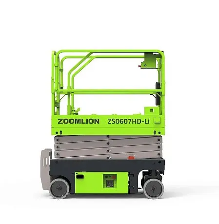 Электрический ножничный подъемник ZOOMLION ZS0607HD, р/в 7800 мм, г/п 230 кг, li-ion картинка