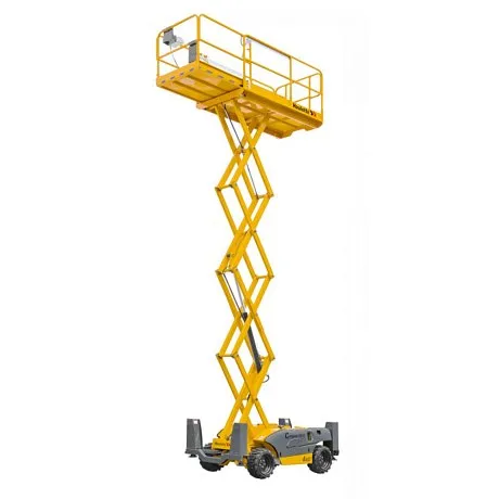 Самоходный ножничный дизельный подъемник Haulotte Compact 12 DX картинка