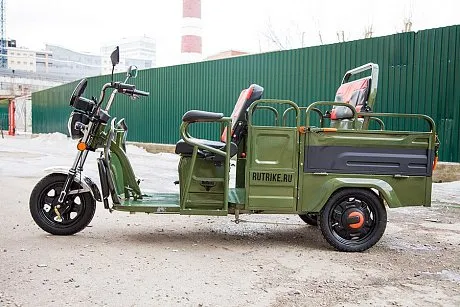 Грузовой электротрицикл Rutrike Вояж-П 1200 Трансформер 60V800W картинка