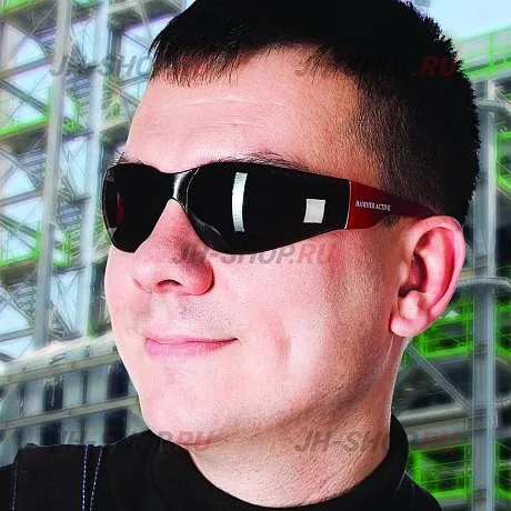 Очки защитные открытые О15 ХАММЕР АКТИВ затемненные картинка
