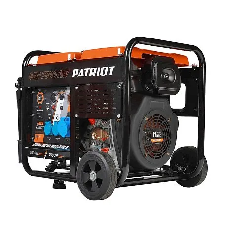 Генератор дизельный PATRIOT Expert GRD 7500AW картинка