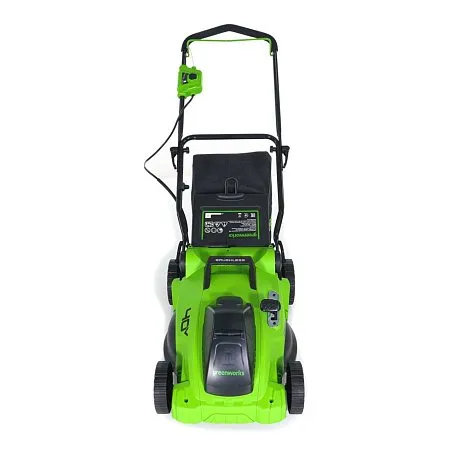 Газонокосилка аккумуляторная Greenworks GD40LM16X, 40V, 41 см, без АКБ и ЗУ картинка