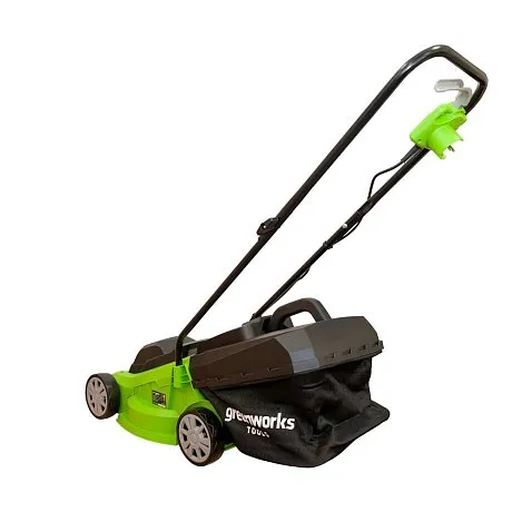 Газонокосилка электрическая Greenworks GD1200LM32, 1200W, 32см картинка