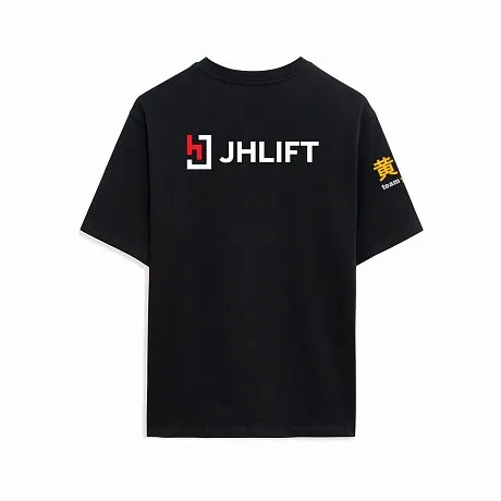 Футболка JHLIFT черная унисекс картинка
