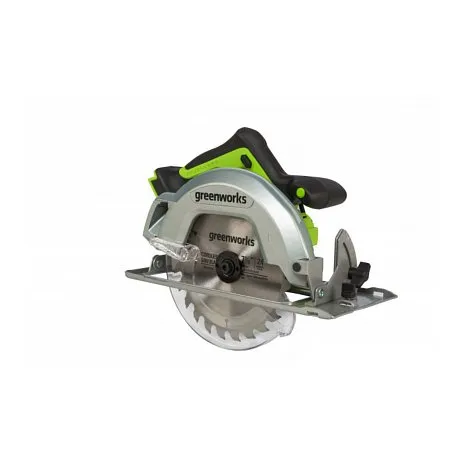 Циркулярная пила аккумуляторная Greenworks GD24KS, 24V, без АКБ и ЗУ картинка