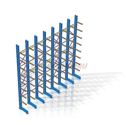 Консольный стеллаж 18-932 картинка