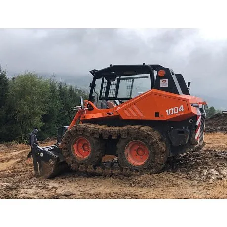 Мини-погрузчик LOCUST L1004 Speed+ с двойной скоростью, камерой заднего хода и плавающим клапаном картинка