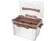 Ящик для хранения Grand box 290х190х180 6,65 л. с крышкой, замком и вставкой-органайзером превью