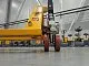 Гидравлическая тележка (рохля) JHLIFT BF25-H, 2500 кг, 1150х550 мм, усилен., с резиновыми колесами превью