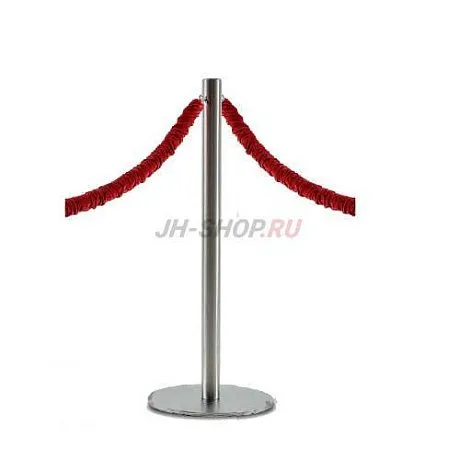 Декоративная стойка с кольцом из полированной нержавеющей стали картинка