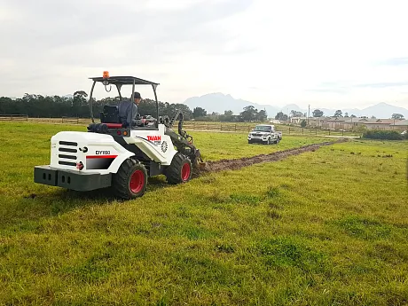 Шарнирно-сочлененный мини-погрузчик Taian DY1150 Premium  картинка