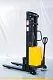 Гидравлический штабелер с электроподъемом и раздвижными вилами JHLIFT DYC20, г/п 2000 кг, в/п 1600 мм превью