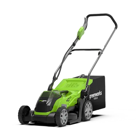 Газонокосилка Greenworks G40LM35 40V, 35 см картинка