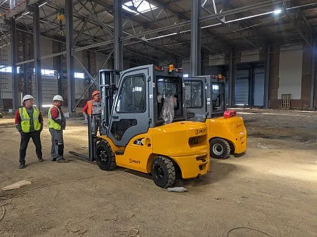 Дизельный погрузчик JHLIFT CPCD 30 X, 4700 мм картинка
