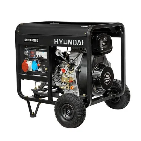 Дизельный генератор HYUNDAI DHY 6000LE картинка