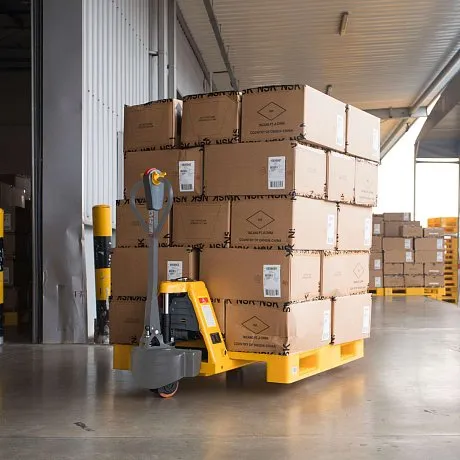 Тележка электрическая самоходная JHLIFT EPT 20H, 2000 кг, 1150 x 550 мм, Li-Ion с батареей 48V, 10 Ah картинка