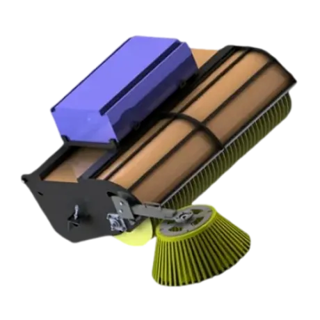 Щетка подметальная с бункером Bawoo 1300 (мм) картинка