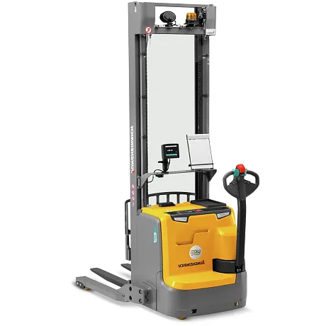 Штабелер электрический самоходный Jungheinrich EJC 212b ZT, 3200 мм для обработки паллет поперек картинка